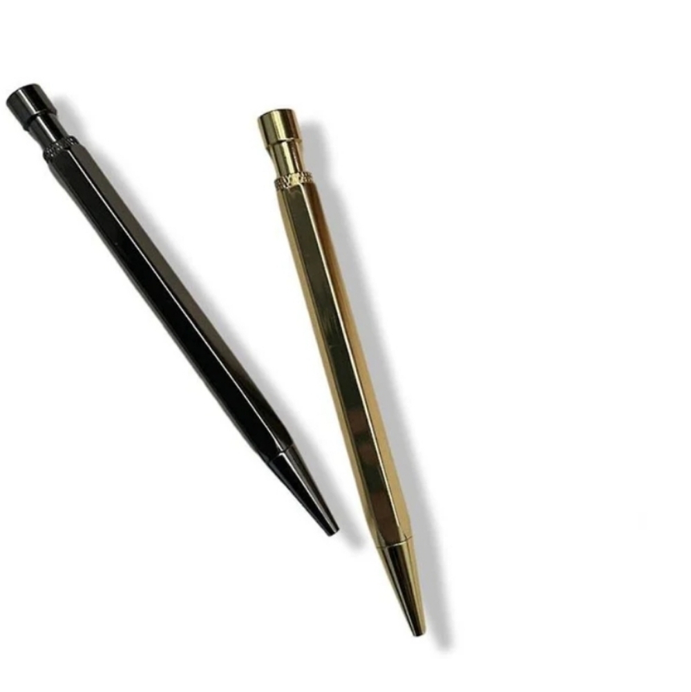 ❤️BUY 2 GET 1 FREE Retractable Gold Brass Pen, Retail Price $16.95 USD - Picture 4 of 9